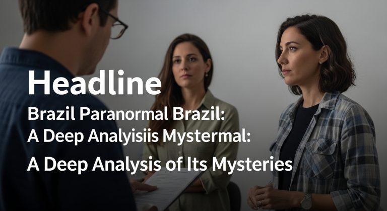 Investigator analyzing paranormal legends in Brazil's rainforest at dusk.