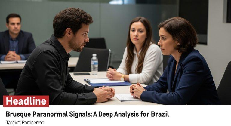 Night-time view of Brusque with a subtle glowing anomaly over a historic building, suggesting a paranormal investigation