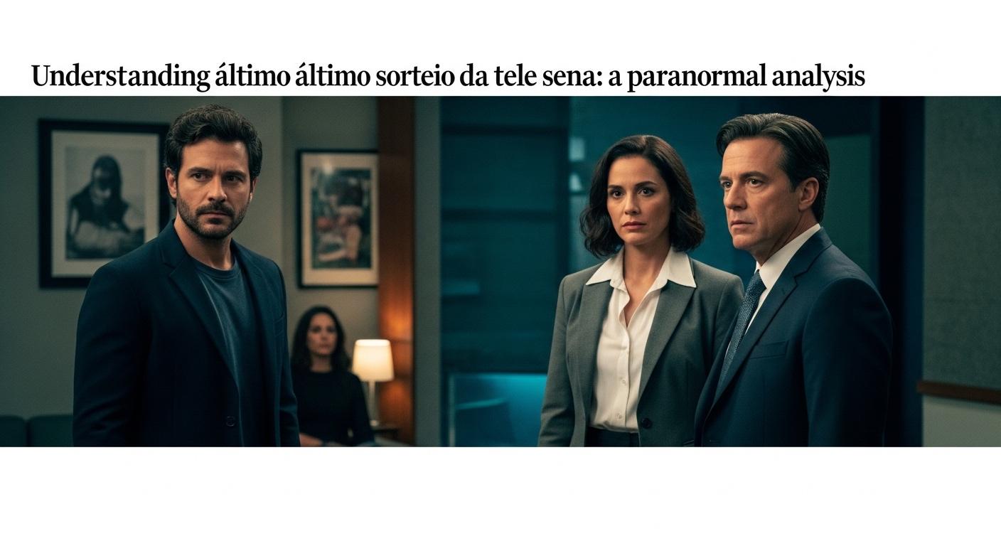 Paranormal analysis of Tele Sena draw in Brazil, mood-lit street scene