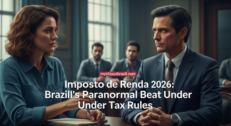 Paranormal Brazil: tax season and mystery intertwined.