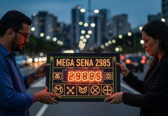 Paranormal interpretation of Mega Sena 2985 numbers